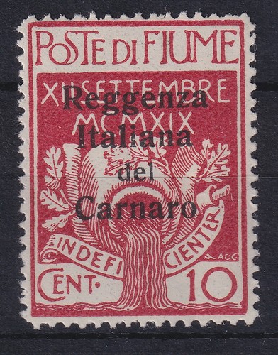 Fiume 1920 besetzung der - 1920,