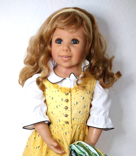 Künstlerpuppe cindy 86cm - künstlerpuppe,