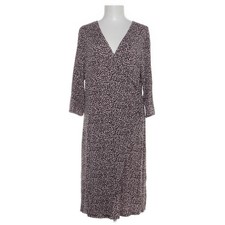 Container, Wickelkleid, Größe: XL, Pink/Schwarz/Weiß, Elasthan/Viskose -sTL