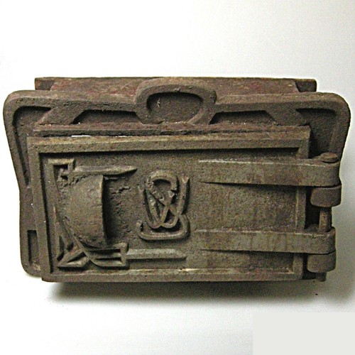 Jugendstil kamintür guss - jugendstil,