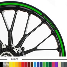 Felgenrandaufkleber 6 mm