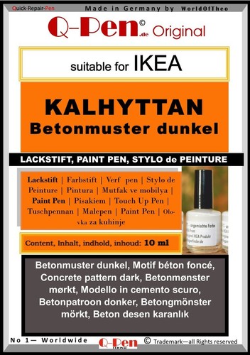 10ml lackstift für ikea - lackstift,