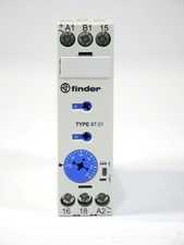 Finder Type 87.01 Multifunktionsrelais | AC 24...240VAC | DC 24...48 VDC