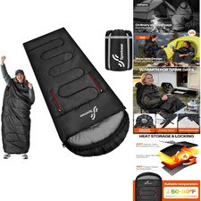 Sportneer Schlafsack 3-4