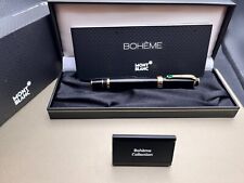 MONTBLANC Boheme Vert Midsize Füller - Mittelgroßes starres seltenes Modell