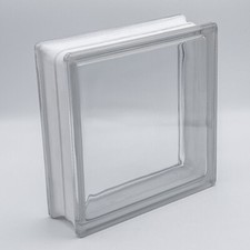 Basic Glasbaustein Vollsicht klar, 24x24x8 cm - 4 Stück