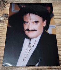 Autogrammkarte von Rudolph Moshammer