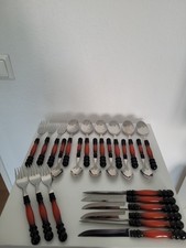 Besteck Set Besteckset Bunt Hakawerk 24-teilig Vintage Retro 70er 