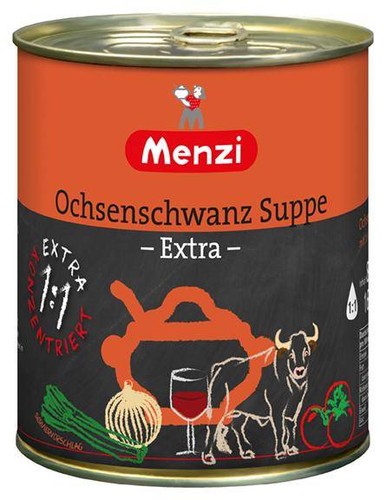 Menzi ochsenschwanz suppe - menzi,