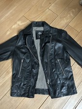 Lederjacke Lamm Nappa schwarz