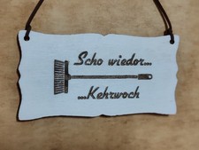 Holzschild schwäbisch