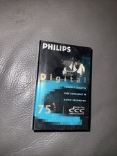 PHILIPS DCC 75 Kassetten 2 Stück - Digital Compact Cassette Neu 