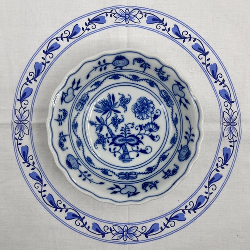 Zwiebelmuster porzellanschale - zwiebelmuster,