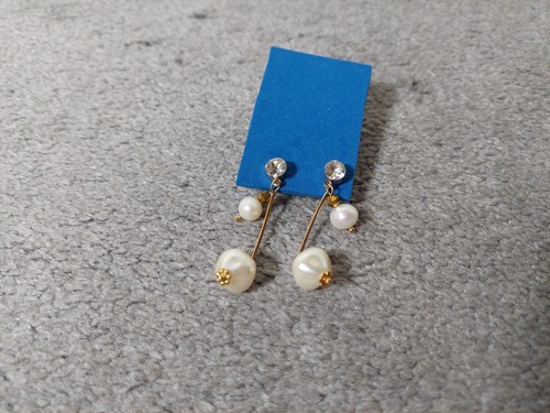 Diy ohrringe mit echten perlen - diy,