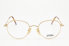Vintage ovale Brille Trussardi