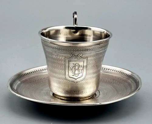 Mokkatasse 950er silber tasse - silber,