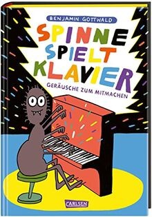 Spinne spielt klavier - spinne,