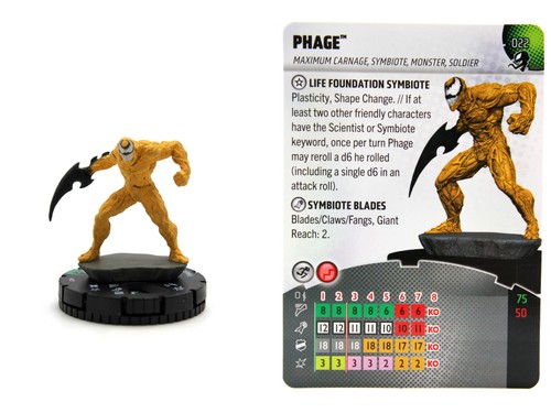 Heroclix 022 phage venom - phage,