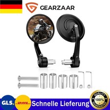 Paar Motorrad Rückspiegel Set  L+R Schwarz Mini- & Pocketbike E-Geprüft 2x, Paar