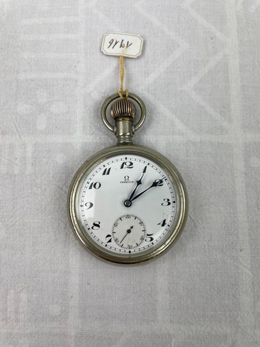 Omega taschenuhr uhr messing - omega,