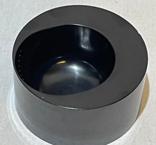 Danese Milano Borneo 70er Aschenbecher  Design ENZO MARI 1967  schwarz (DB-135)