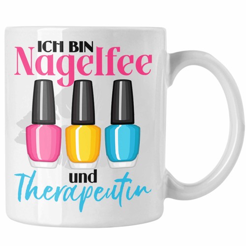 Nagelfee und therapeutin tasse - nagelfee,