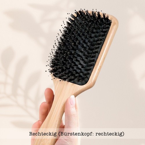 Bamboo haarbürste mit natur - haarbürste,