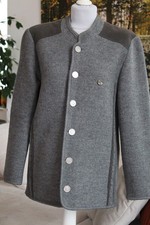 walk jacke merino wolle Gr. L herren damen unisex herbst winter frühling warm