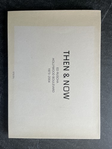 Ruscha then now ed - &,