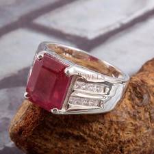 Heizbar Rubin Edelstein Mit