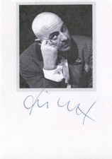 MARKUS LÜPERTZ - Autogramm orig. - dt. Künstler, Bildhauer, "Malerfürst", Rektor