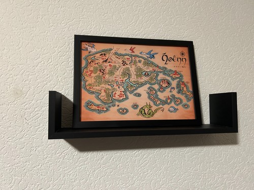 Pokémon hoenn karte poster - poster,
