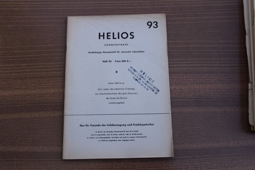 Helios sonnenstrahl heft - helios,