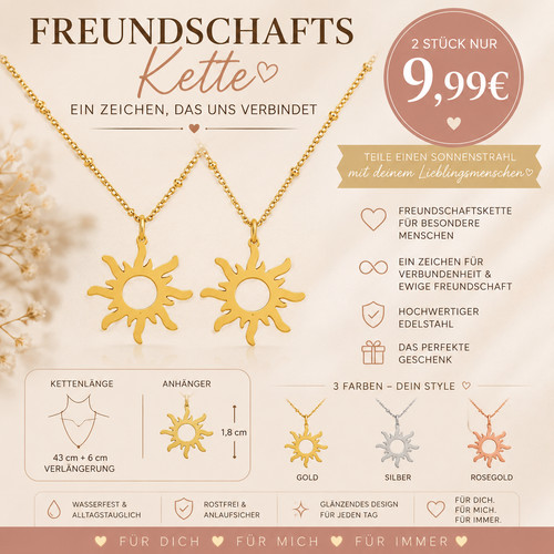 Freundschaftskette sonne - freundschaftskette,