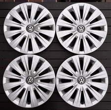 4 x Original VW Radkappen 15