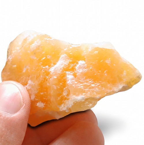 Orangencalcit rohstein - orangencalcit,