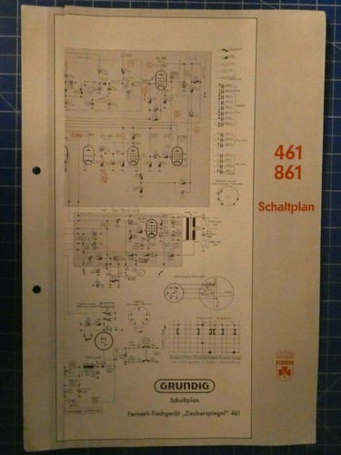 Grundig 461 861 schaltplan - grundig,