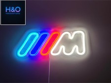 BMW M Logo LED Wand Dekoration