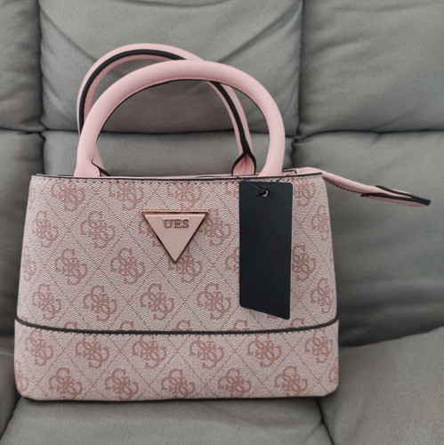 Guess henkeltasche logo print - henkeltasche, logo-print