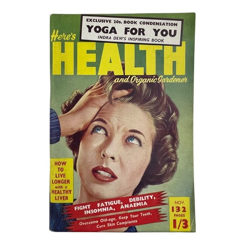 Vintage 1950s here - here's, health