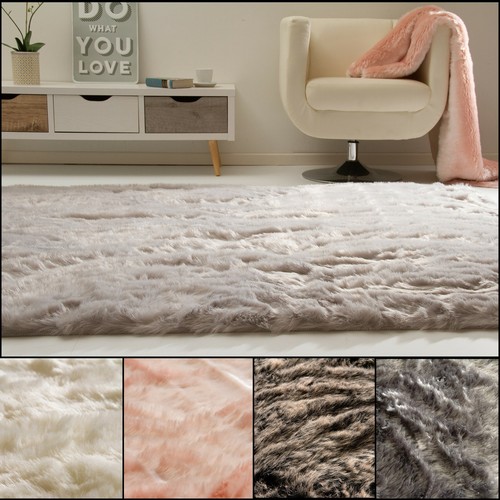 Fell langflor hochflor teppich - fell,