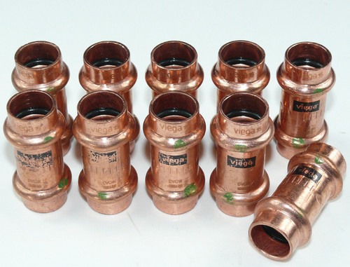 10x viega profipress muffe - viega, 15