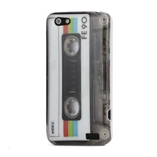 Hardcase HTC One V / T320e CASSETTE Musik-Kassette Schutzhülle Case Back Vintage