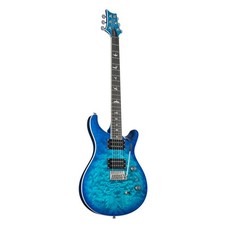 PRS SE Custom 24-08 Quilt Lake Blue - PRS E-Gitarre