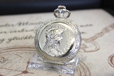 Rare antike DEPOSE ARGENTAN  Taschenuhr PATRIA pocket watch TALON A St CHELY