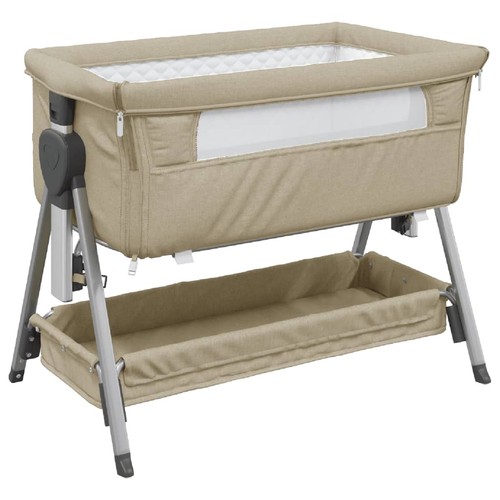 Babybett mit matratze taupe - mit,