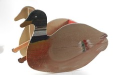 Altes Holz Spielzeug Ente Vogel Schaukelpferd Schaukeltier Schaukel Wippe Kinder