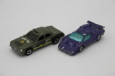 RAR! - Hot Wheels / 2 Rennwagen / Star Police Taxi / Lamborghini / #Z