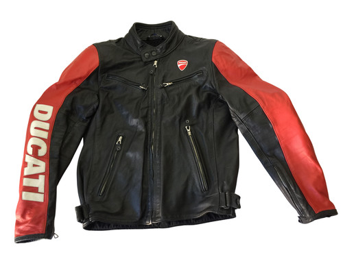 Ducati herren lederjacke 48 - ducati,