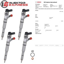 4x 0445110216 Injektor Einspritzdüse BMW 13537790093 13537793836 13537794334